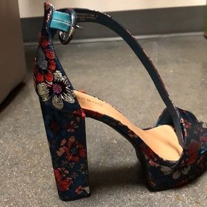 Multi colored heels